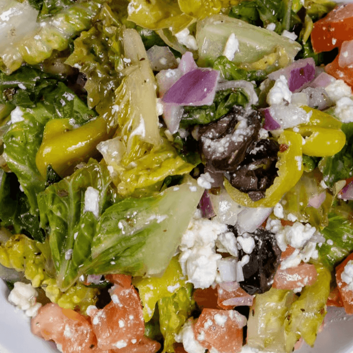 Large Greek Salad.