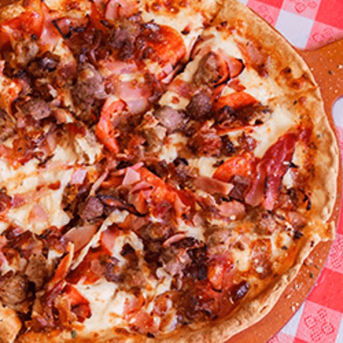 All Meat Pie Pizza 