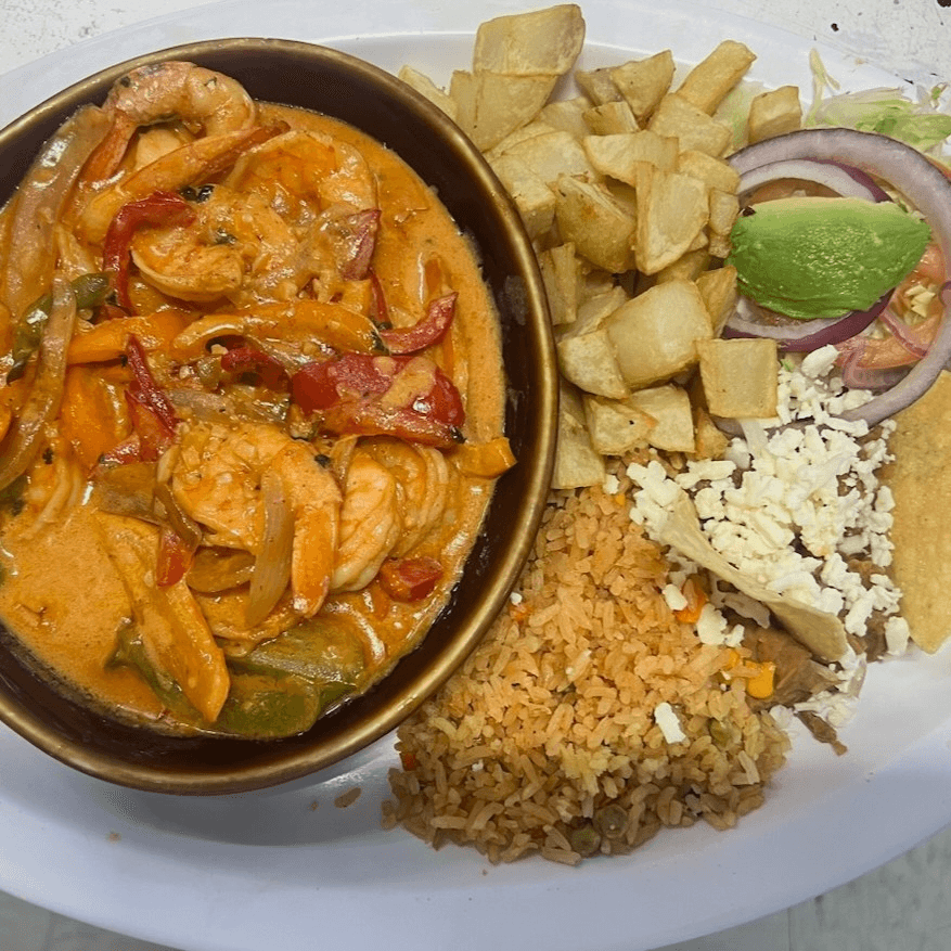 Camarones Rancheros.