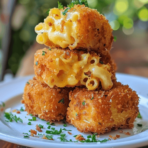 Homemade Mac & Cheese Snacks