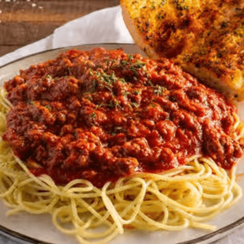 Buckets of Fun Spaghetti Meat Sauce.