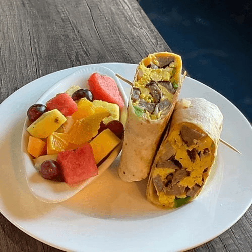Breakfast Burrito Wrap.