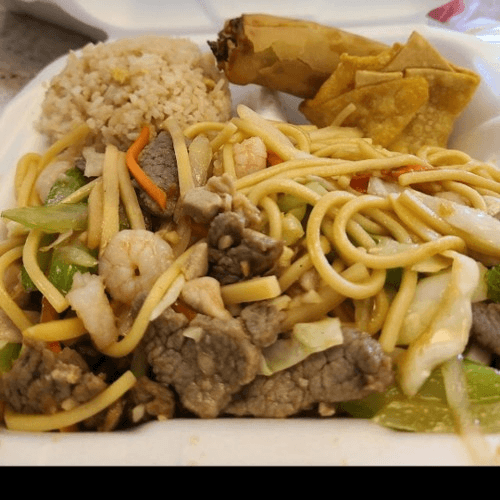 Combination Lo Mein or Shrimp Lo Mein