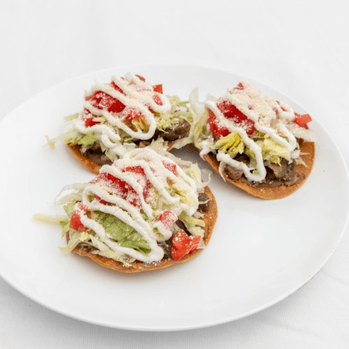 Tostada - Just Veggies.