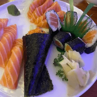 Salmon Special Roll.