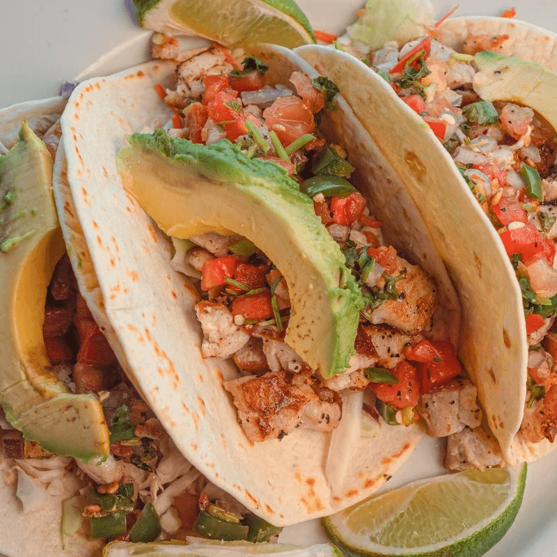 Mahi Fish Tacos.