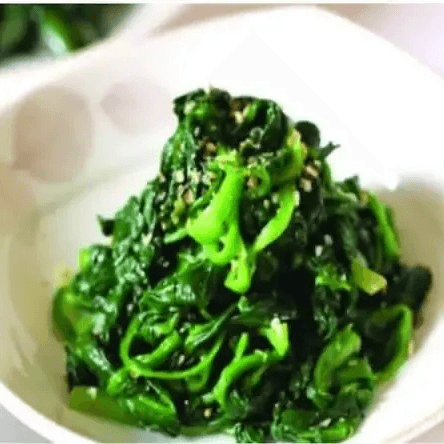 Sautéed Spinach.