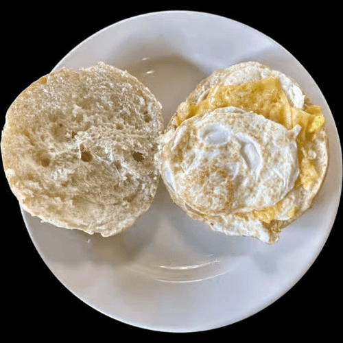 Bagel, Egg & Cheese.