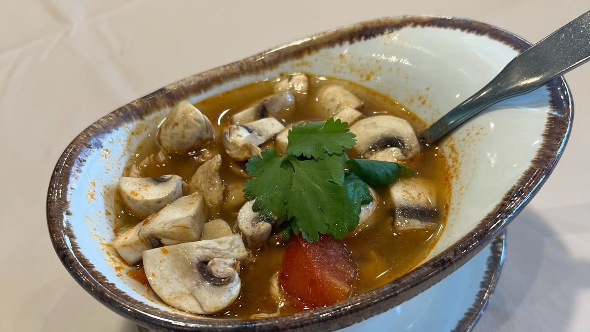 TOM YUM CHICKEN.