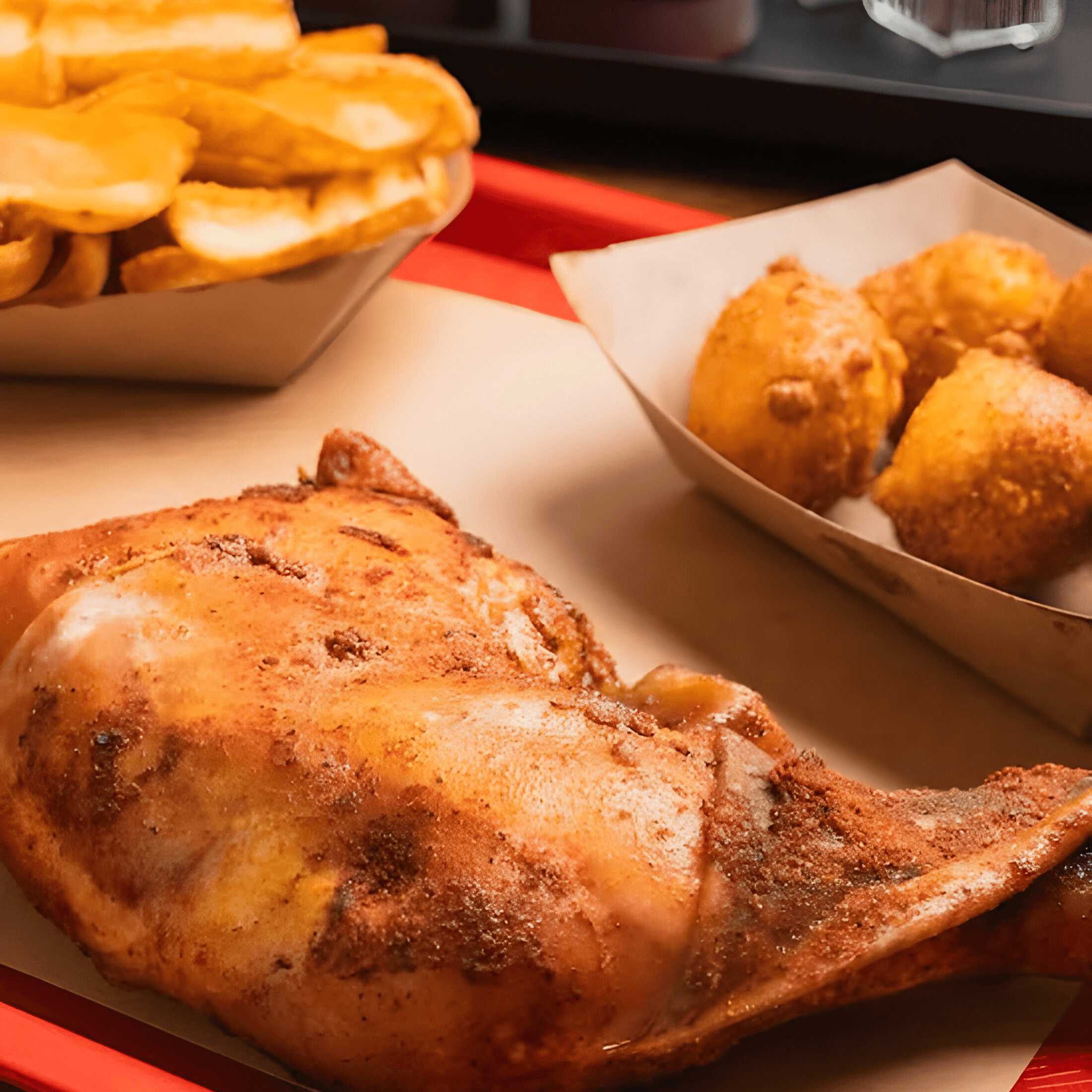 Smoked Chicken & Leg.