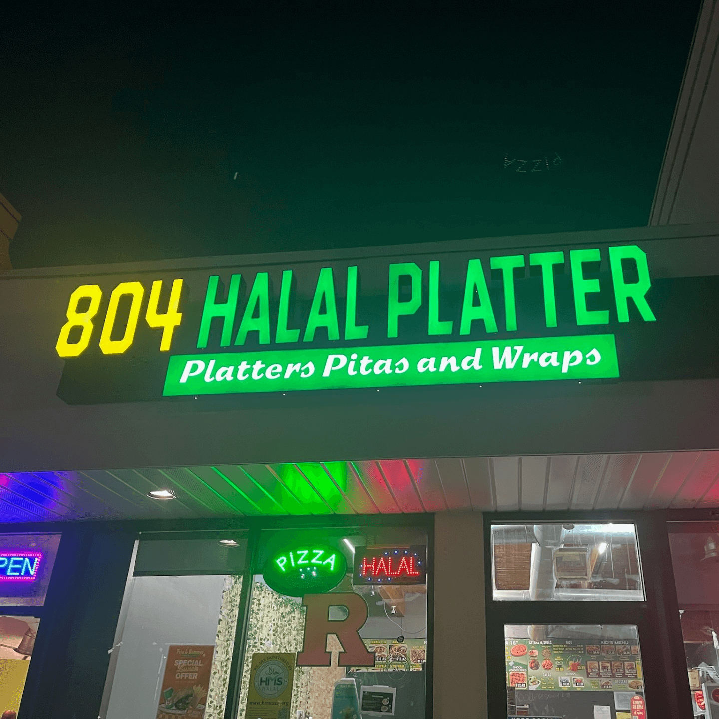 Welcome to 804 Halal Platters