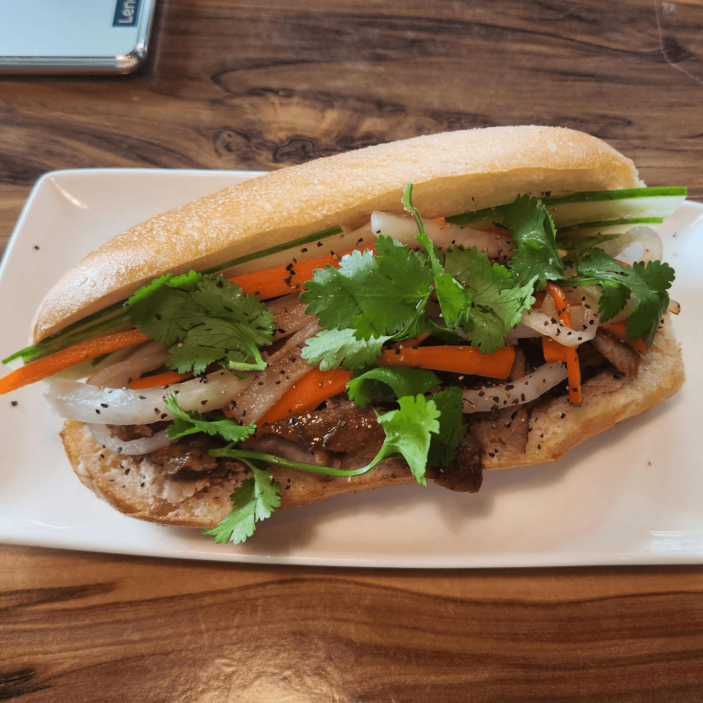 Char-Siu Banh Mi.