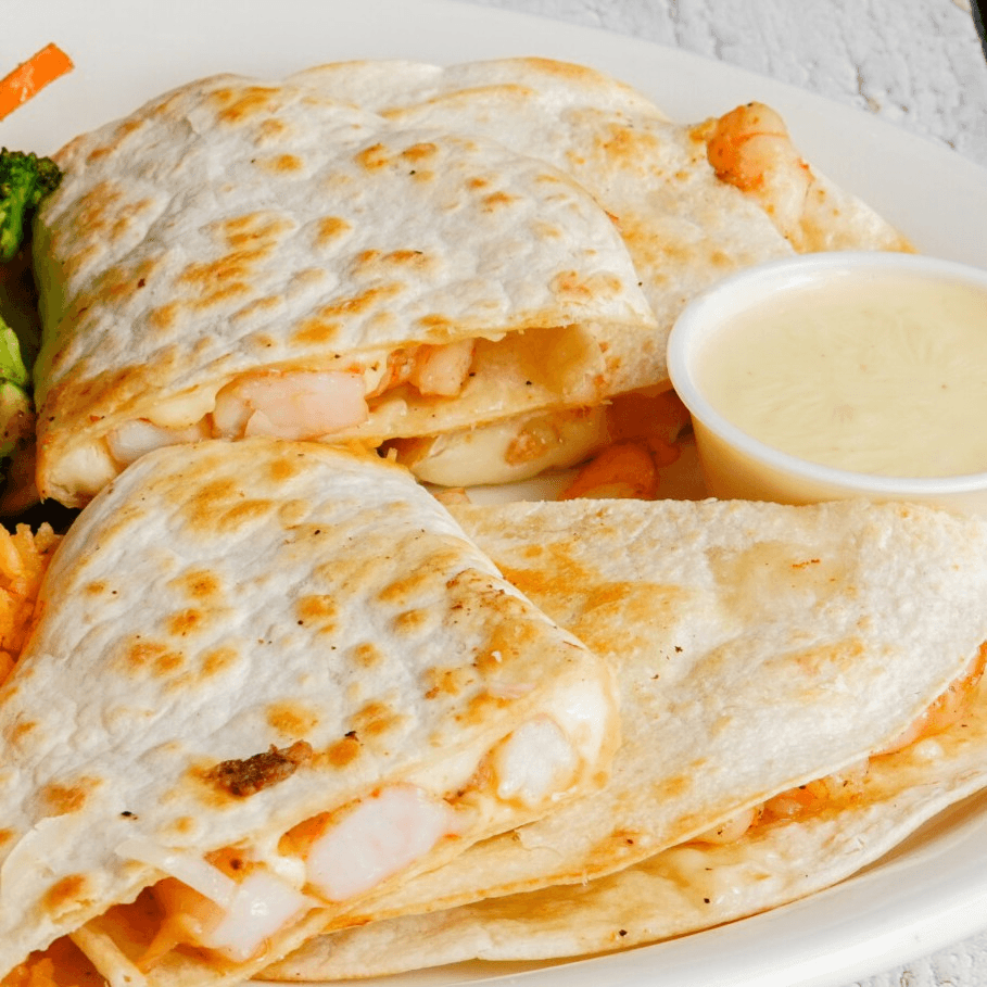 Quesadilla platter.