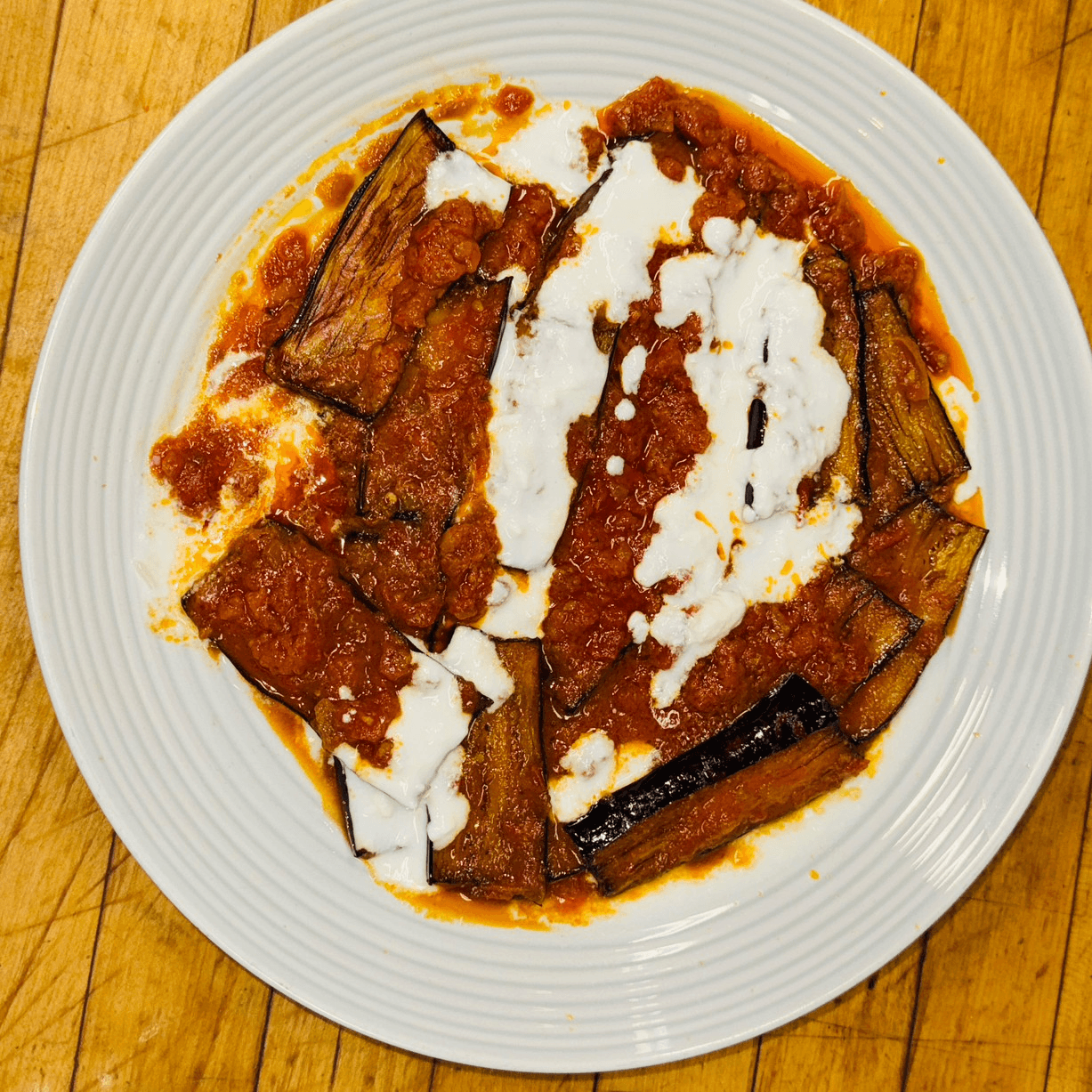 Borani Banjan-Eggplant.