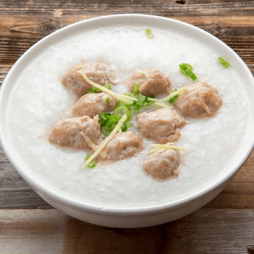 Special Meatball Congee