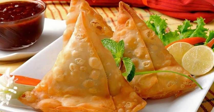 Vegetarian Samosa.
