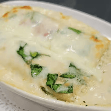 Manicotti.