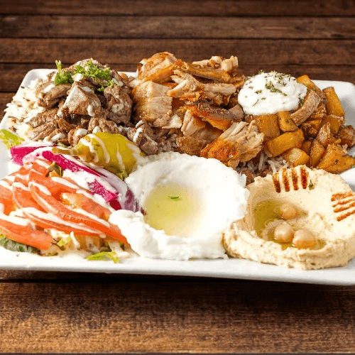 Shawarma Mixed Platter