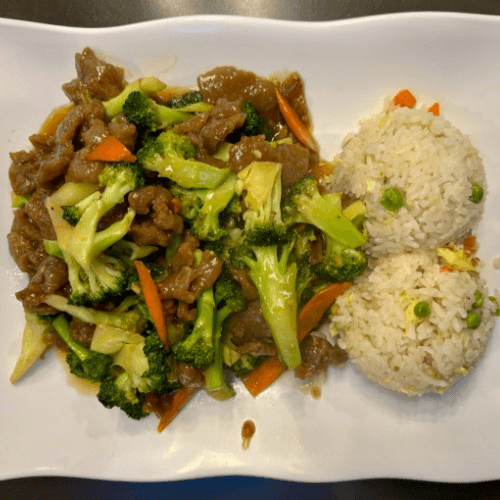 Broccoli Beef (D).