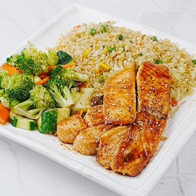 Teriyaki Salmon (Dinner).