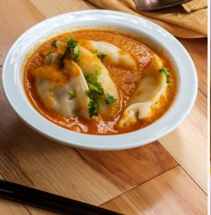 Jhol Momo Veg (Soup Momo).