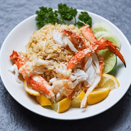 Lunch Arroz Con Mariscos.