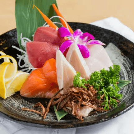 Four Little Rivers Sashimi Combo.