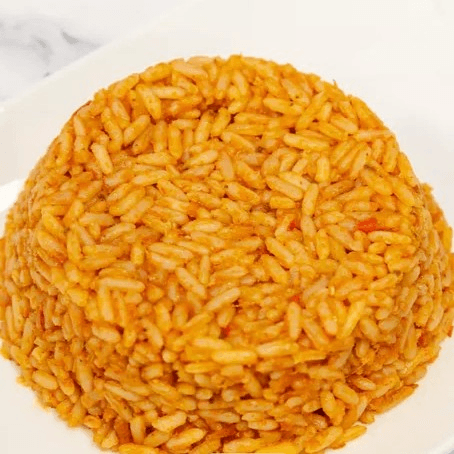 Side Jollof Rice.