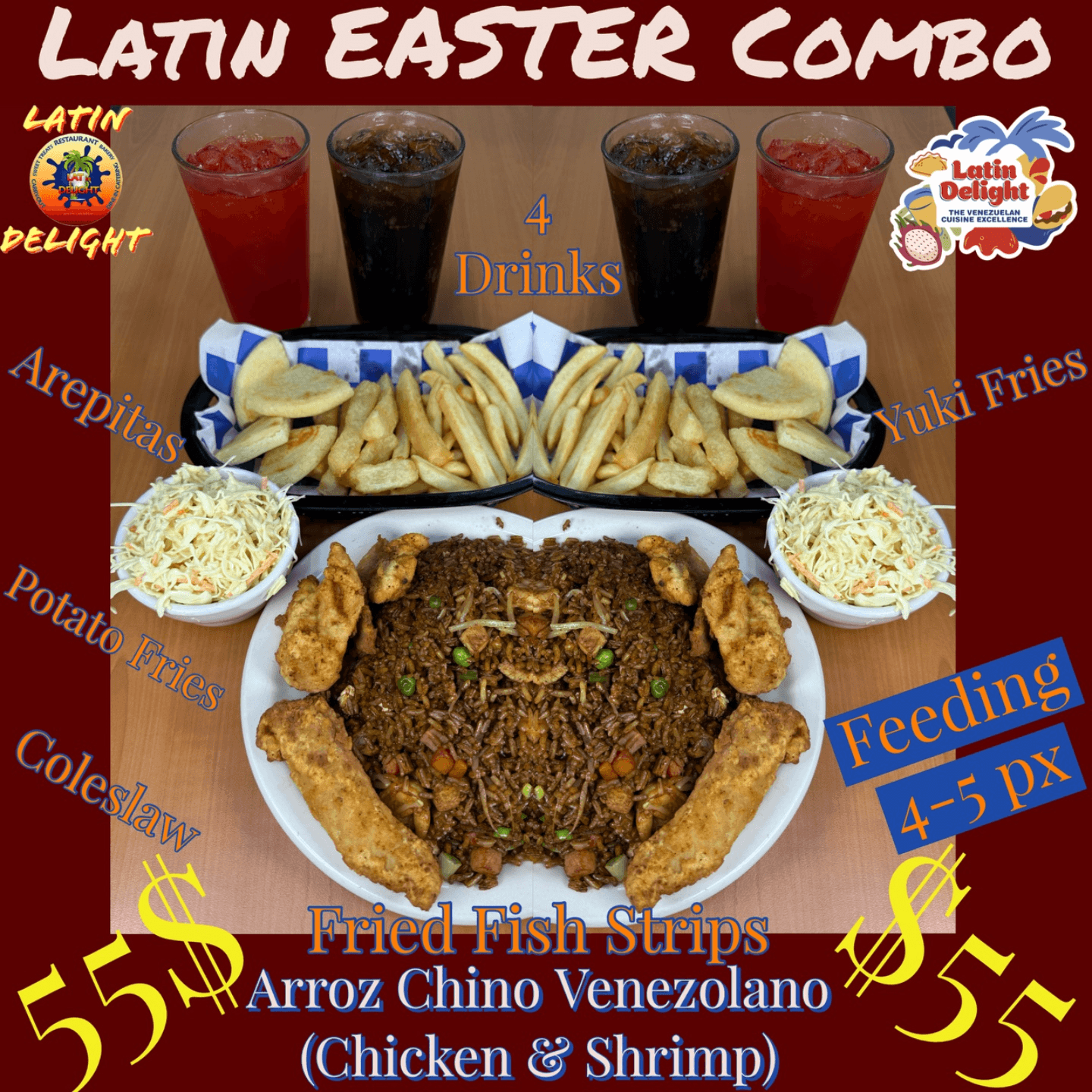 Latin GRAND Rice Combo available now