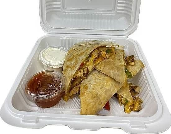 Chicken Quesadilla.