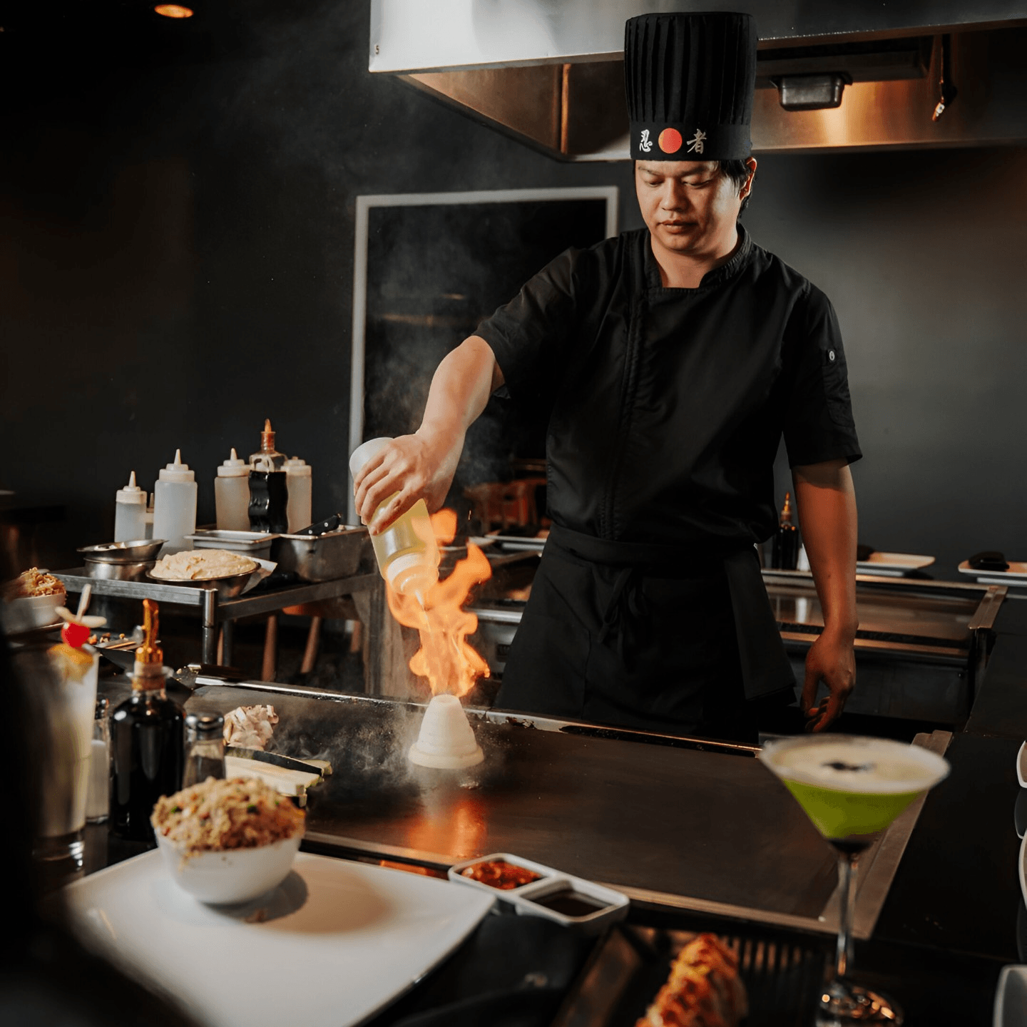 Chef-Driven Teppanyaki 🍤🔥