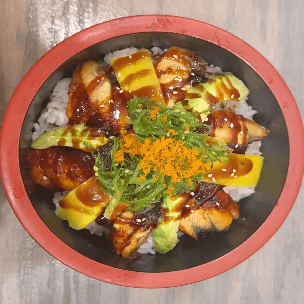 Unagi Donburi.