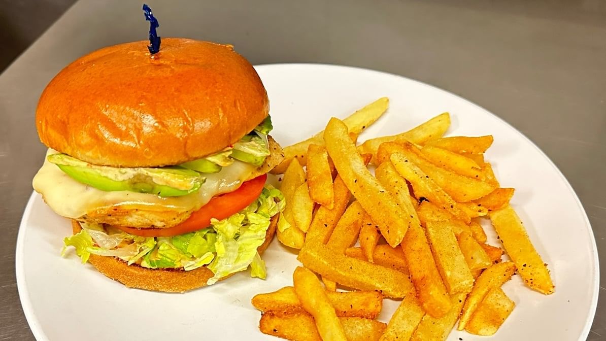 Chicken Avocado Sandwich.