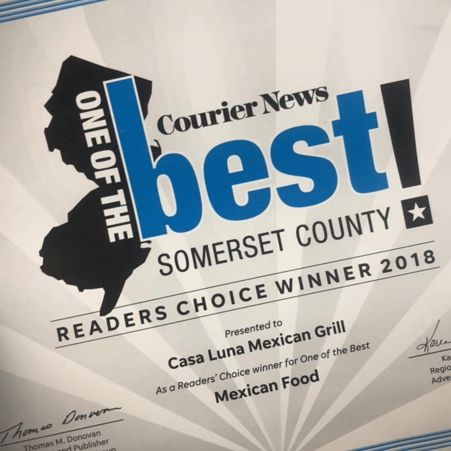 Voted #1 in Somerset County