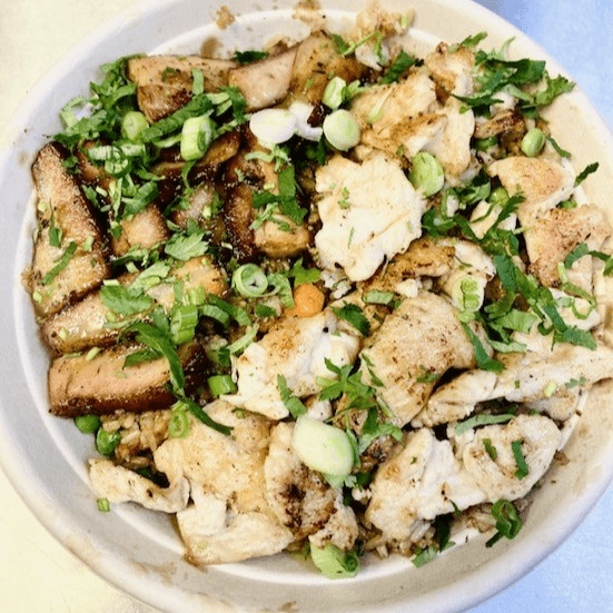 Hibachi Style Combination Fried Rice.