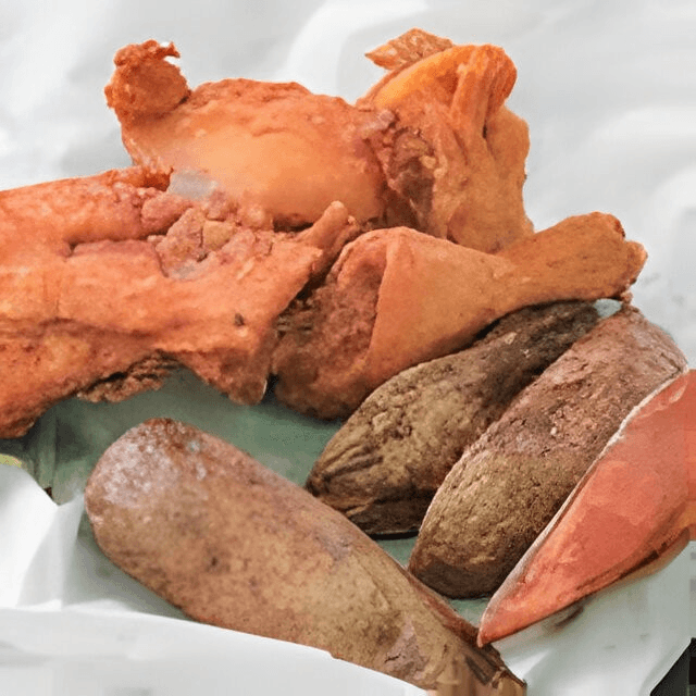 Broasted Chicken Dinner.