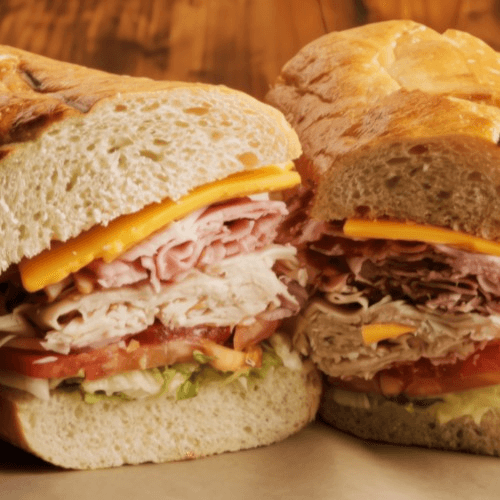Turkey & Ham Sandwich.