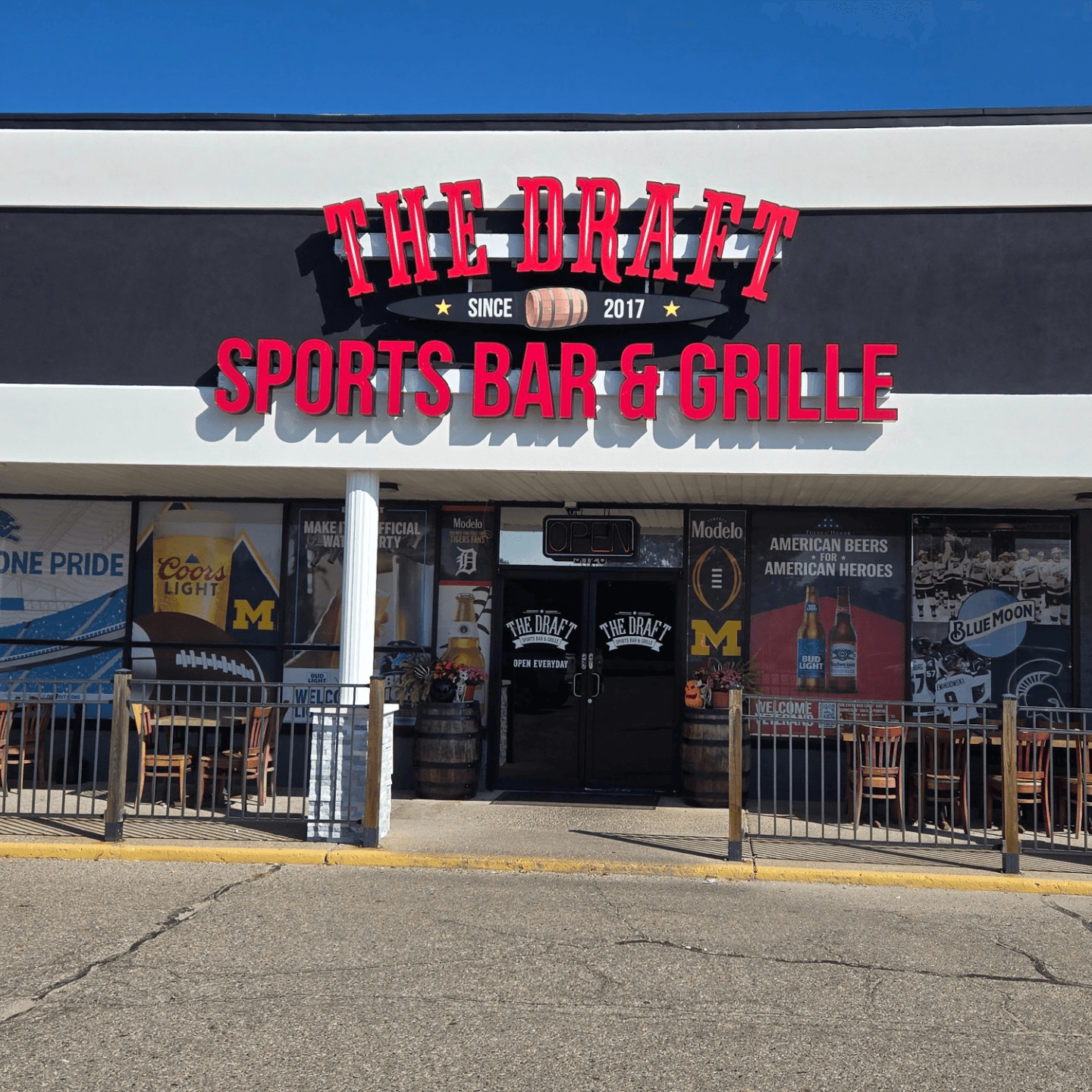 Welcome to The Draft Sports Bar & Grill