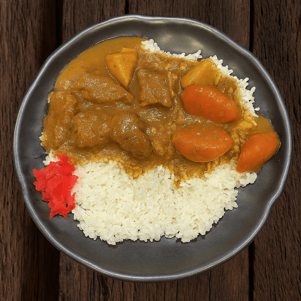 Mini Beef Curry Rice.