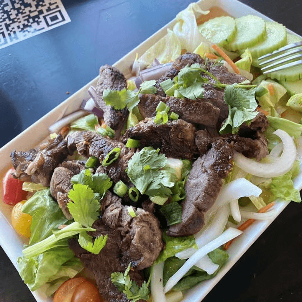 Ribeye Beef Salad.