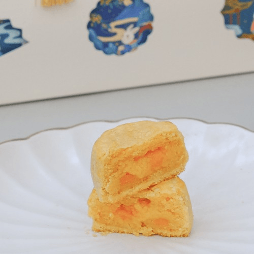 Eggyolk Lava Mooncake原味奶黄流心月饼.