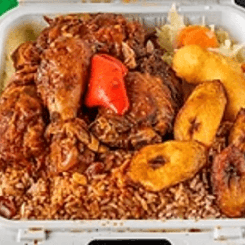 Brown Stew Chicken.