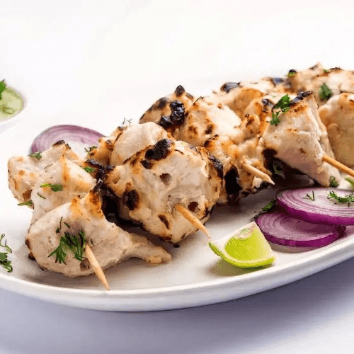 Murgh Malai Kebab.