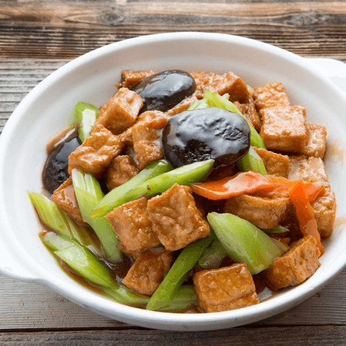 V13 Braised Tofu 紅燒豆腐