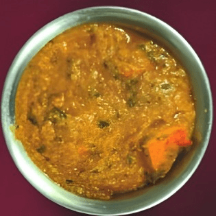 46. King Prawn Dansak.