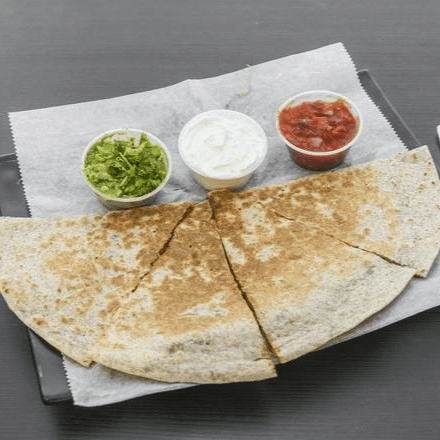 Cheese Quesadilla.