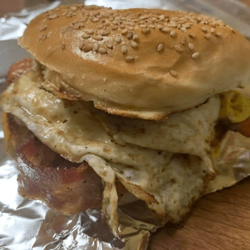 Westside Flavas Breakfast Sandwich