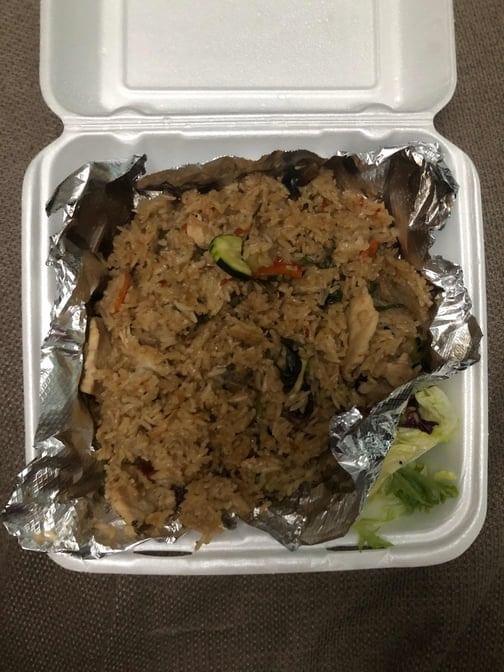 Lunch F2 Basil Fried Rice.