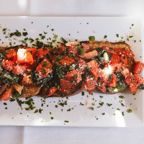 Bruschetta.