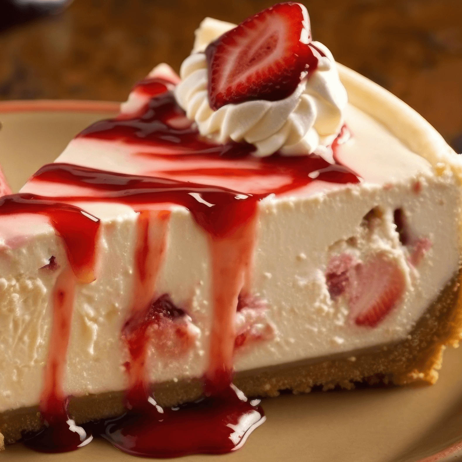 Strawberry Cheesecake.